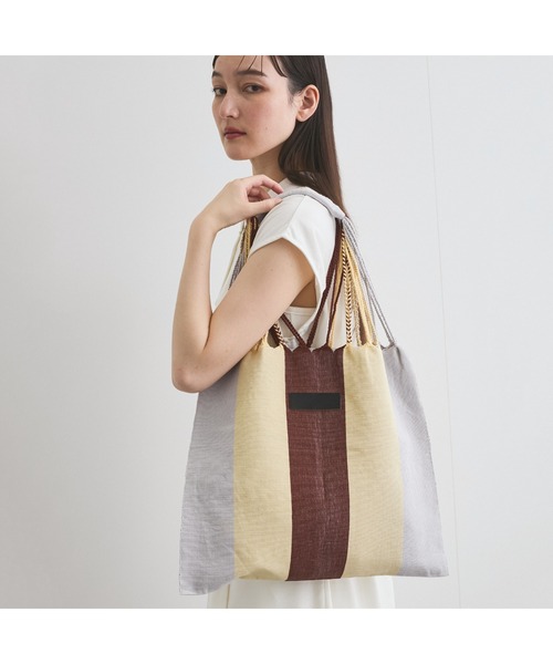 VICKY(ビッキー)の「ハンドメイドハンモックバッグ(トートバッグ・レディース・ブラック系その他/アイボリー/パープル系その他/イエロー系その他・FREE)」の22枚目の写真