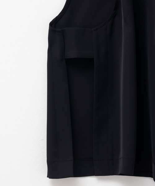 HusHusH（ハッシュアッシュ）の「HusHusH 冷感ノーカラージレ（ベスト・レディース・ブラック/ベージュ・M/L）」の17枚目の写真