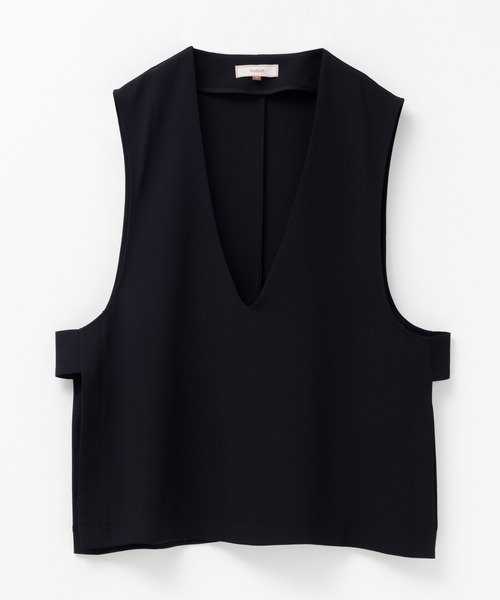 HusHusH（ハッシュアッシュ）の「HusHusH 冷感ノーカラージレ（ベスト・レディース・ブラック/ベージュ・M/L）」の19枚目の写真