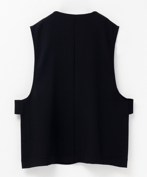 HusHusH（ハッシュアッシュ）の「HusHusH 冷感ノーカラージレ（ベスト・レディース・ブラック/ベージュ・M/L）」の20枚目の写真