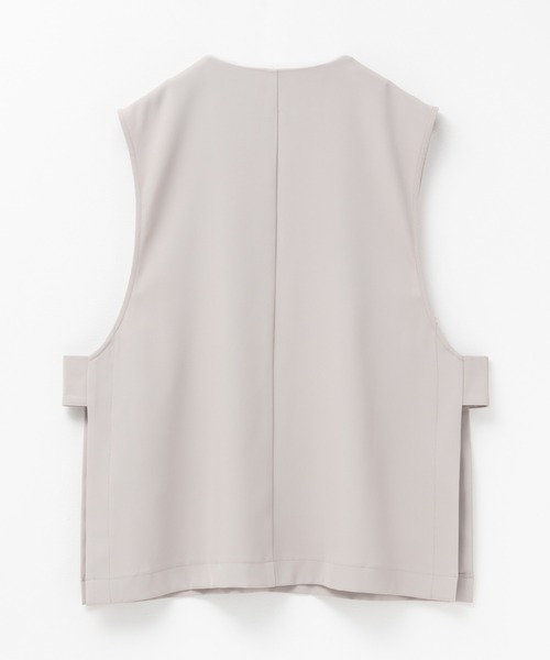 HusHusH（ハッシュアッシュ）の「HusHusH 冷感ノーカラージレ（ベスト・レディース・ブラック/ベージュ・M/L）」の22枚目の写真