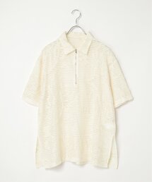ハーフジップレースシャツ