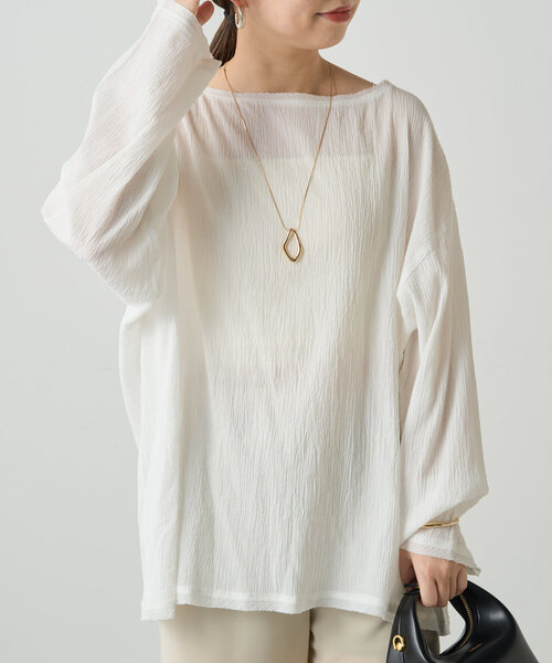 ガーゼプルオーバー Loungedress LOUNGEDRESS（ラウンジドレス）の「ガーゼプルオーバー（シャツ