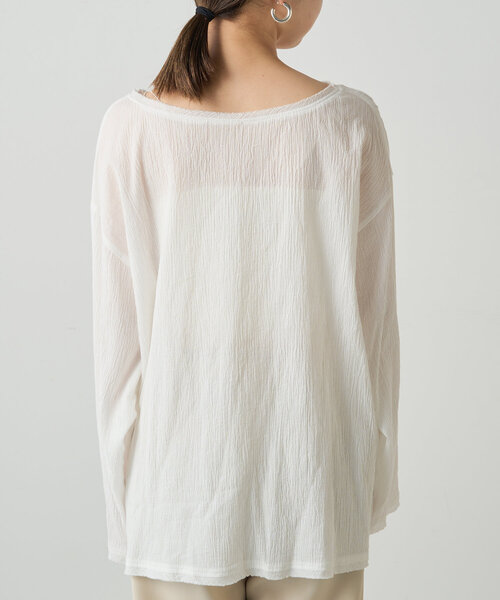 LOUNGEDRESS（ラウンジドレス）の「ガーゼプルオーバー（シャツ