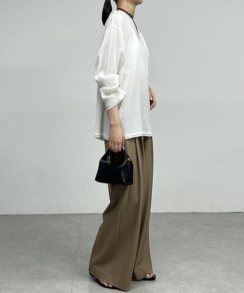 ラウンジドレス　ガーゼプルオーバー セール】ガーゼプルオーバー（シャツ/ブラウス）｜LOUNGEDRESS