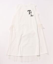 trois lapins kp | trois lapins (トロワラパン) バックチュールデザイン ワンピ(ワンピース)