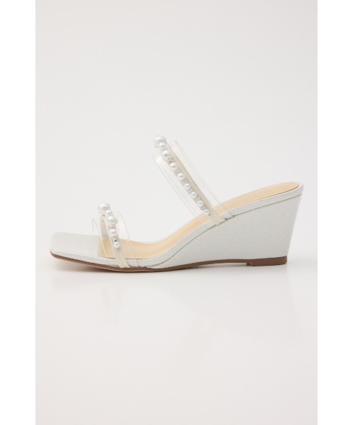 STACCATO(スタッカート)の「パールベルトヌーディーヒールサンダル(サンダル・レディース・シルバー/ホワイト・22.5cm/23.0cm/23.5cm/24.0cm/24.5cm)」の22枚目の写真