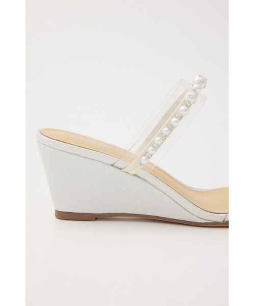 STACCATO(スタッカート)の「パールベルトヌーディーヒールサンダル(サンダル・レディース・シルバー/ホワイト・22.5cm/23.0cm/23.5cm/24.0cm/24.5cm)」の18枚目の写真