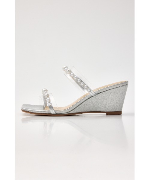 セール】パールベルトヌーディーヒールサンダル（サンダル）｜STACCATO