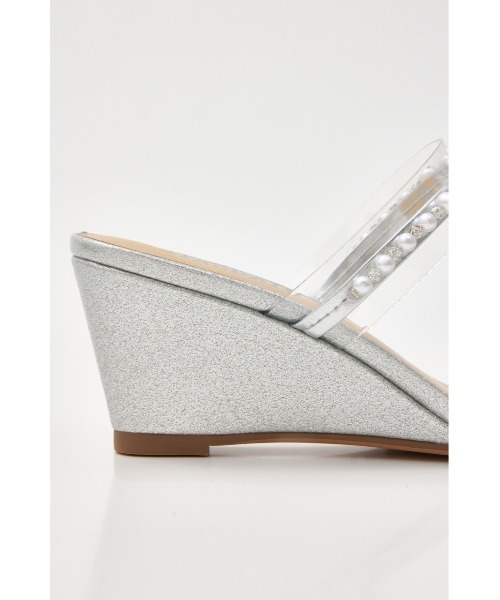 スタッカート（STACCATO）/パールベルトヌーディーヒールサンダル セール】パールベルトヌーディーヒールサンダル（サンダル）｜STACCATO