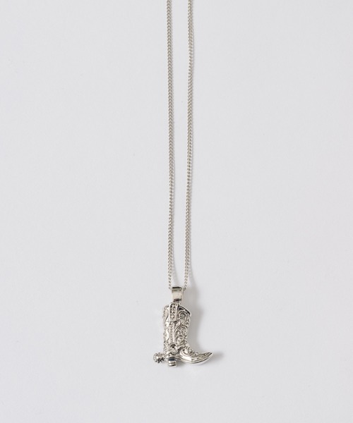GIUNON(ジウノン)の「boots motif necklace / ブーツモチーフネックレス(ネックレス・レディース・シルバー・FREE)」の4枚目の写真