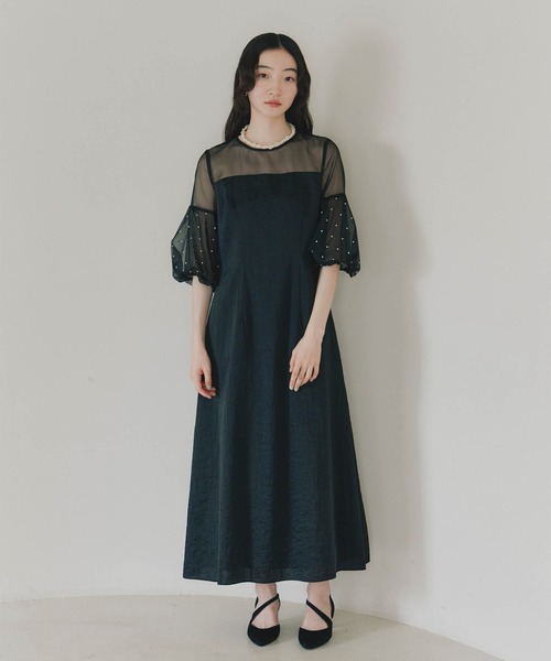 【美品】Kaene 可愛くなれるドレス　オケージョン　ワンピース　万能 美品】Kaene 可愛くなれるドレス オケージョン ワンピース 万能