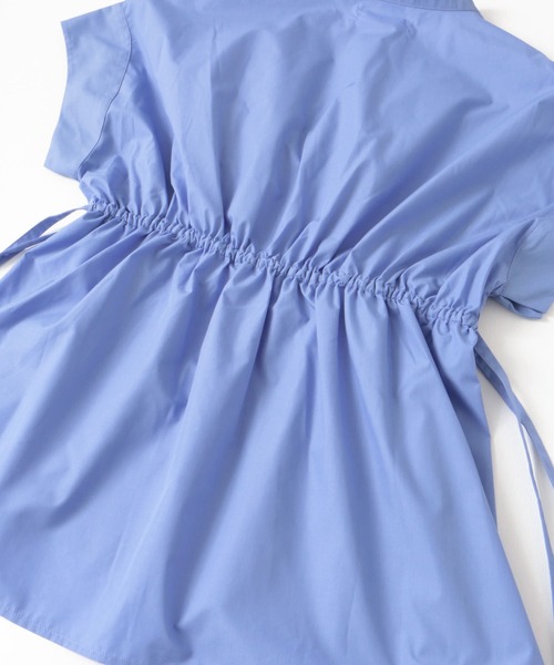 SENSE OF PLACE by URBAN RESEARCH（センスオブプレイスバイアーバンリサーチ）の「ウエストタックチュニックブラウス（シャツ/ブラウス・レディース・ブルー/オフホワイト/ブラック・ONE）」の13枚目の写真