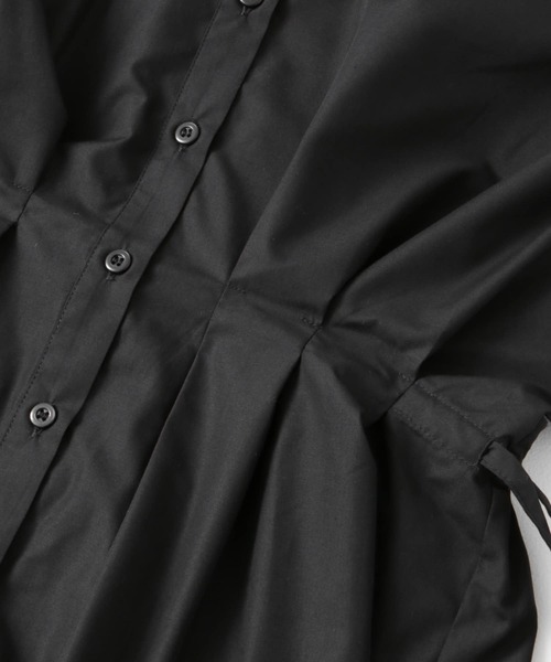 SENSE OF PLACE by URBAN RESEARCH（センスオブプレイスバイアーバンリサーチ）の「ウエストタックチュニックブラウス（シャツ/ブラウス・レディース・ブルー/オフホワイト/ブラック・ONE）」の16枚目の写真