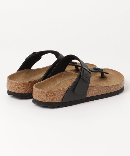 BIRKENSTOCK(ビルケンシュトック)の「ビルケンシュトック BIRKENSTOCK Gizeh BF Black(サンダル・メンズ・ブラック・23.0cm/24.0cm/24.5cm/25.0cm/26.0cm/26.5cm/27.0cm)」の2枚目の写真