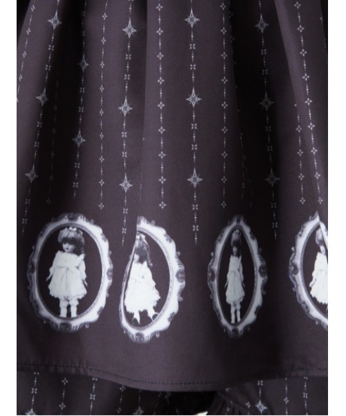 Jamie エーエヌケー(ジェイミーエーエヌケー)の「ゴシックドールセットアップ(ワンピース・レディース・ブラック/ホワイト・M)」の4枚目の写真