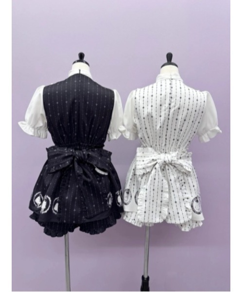 Jamie エーエヌケー(ジェイミーエーエヌケー)の「ゴシックドールセットアップ(ワンピース・レディース・ブラック/ホワイト・M)」の6枚目の写真