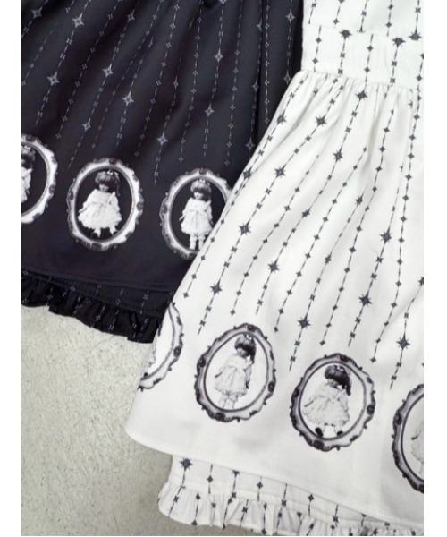 Jamie エーエヌケー(ジェイミーエーエヌケー)の「ゴシックドールセットアップ(ワンピース・レディース・ブラック/ホワイト・M)」の7枚目の写真