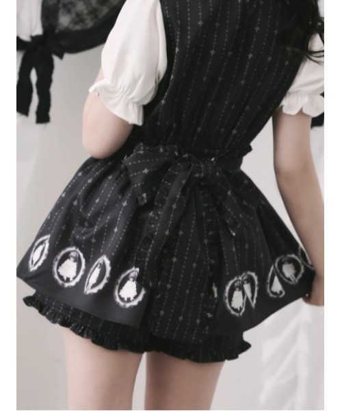 Jamie エーエヌケー(ジェイミーエーエヌケー)の「ゴシックドールセットアップ(ワンピース・レディース・ブラック/ホワイト・M)」の9枚目の写真