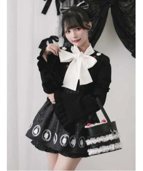 Jamie エーエヌケー(ジェイミーエーエヌケー)の「ゴシックドールセットアップ(ワンピース・レディース・ブラック/ホワイト・M)」の11枚目の写真