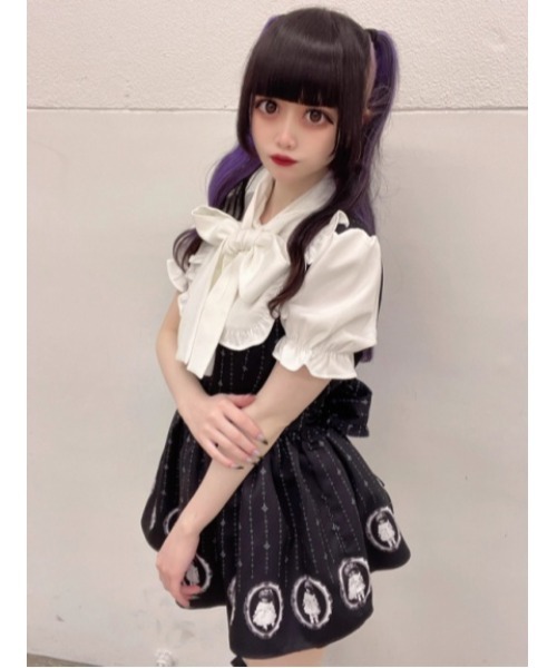 Jamie エーエヌケー(ジェイミーエーエヌケー)の「ゴシックドールセットアップ(ワンピース・レディース・ブラック/ホワイト・M)」の16枚目の写真