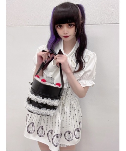 Jamie エーエヌケー(ジェイミーエーエヌケー)の「ゴシックドールセットアップ(ワンピース・レディース・ブラック/ホワイト・M)」の20枚目の写真