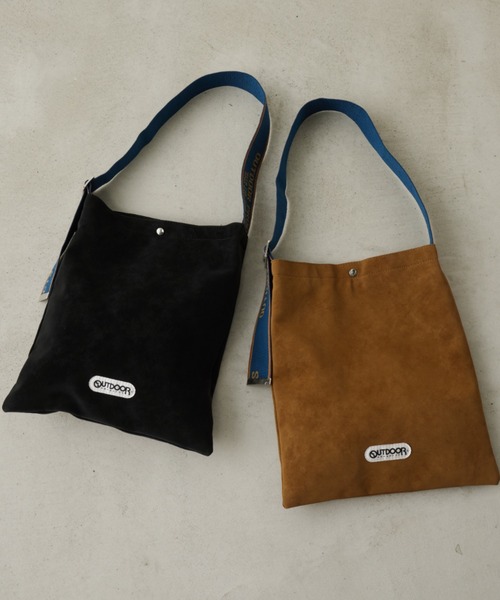 Unitage（ユニテージ）の「※入荷禁止※【OUTDOOR PRODUCTS】Jacquard Tape Tote（トートバッグ・レディース・ブラック/ブラウン・FREE）」の3枚目の写真