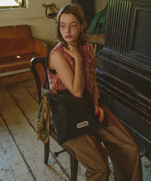 Unitage（ユニテージ）の「※入荷禁止※【OUTDOOR PRODUCTS】Jacquard Tape Tote（トートバッグ・レディース・ブラック/ブラウン・FREE）」の11枚目の写真