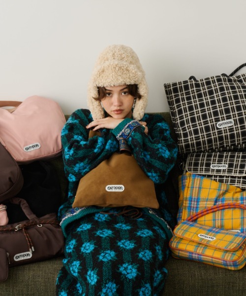 Unitage（ユニテージ）の「※入荷禁止※【OUTDOOR PRODUCTS】Jacquard Tape Tote（トートバッグ・レディース・ブラック/ブラウン・FREE）」の21枚目の写真