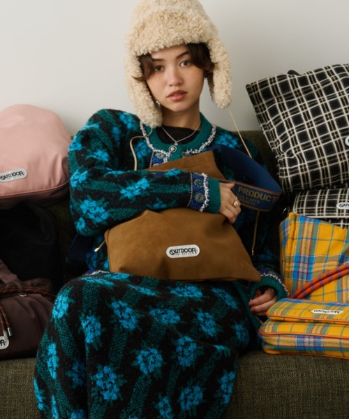 Unitage（ユニテージ）の「※入荷禁止※【OUTDOOR PRODUCTS】Jacquard Tape Tote（トートバッグ・レディース・ブラック/ブラウン・FREE）」の20枚目の写真