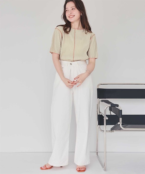 PRIVEVE プリーツメロウトップス PRIVEVE（プリヴェヴェ）の「PRIVEVE/プリヴェヴェ/THE PLEATS
