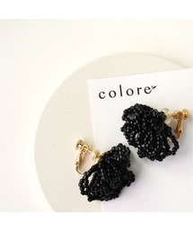 【colore】【colore】ビーズのシャワータッセルイヤリング(MA)