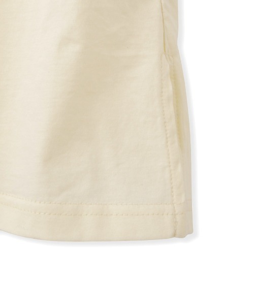 QUEENS COURT(クイーンズコート)の「シルケットカットフリルトップス≪手洗い可能≫(Tシャツ/カットソー・レディース・イエロー/ブラック/オフホワイト・M)」の16枚目の写真