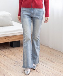 きらきら」に該当するパンツ（ブルー・ネイビー/青色系）ファッション