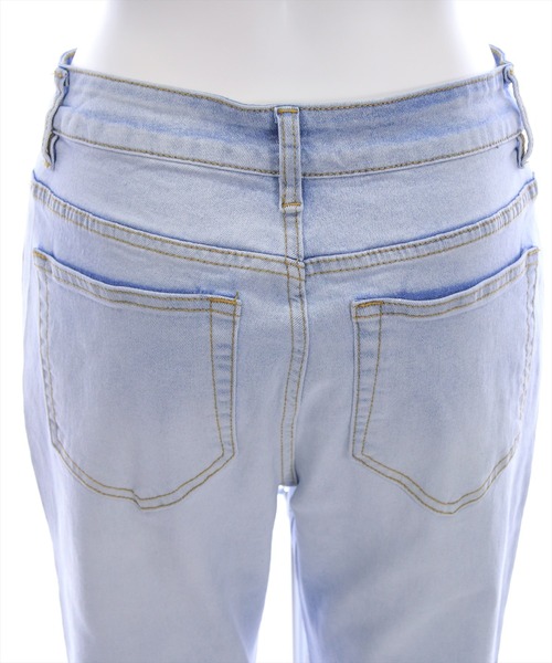 clear（クリア）の「【低身長用サイズ有】ラインストーンフレアデニム [着回し力抜群 大人 カジュアル キラキラ]≪SS新作≫（デニムパンツ・レディース・ブルー/ライトブルー/ブラック/ブルー系その他2・S/M/XS/PS）」の18枚目の写真