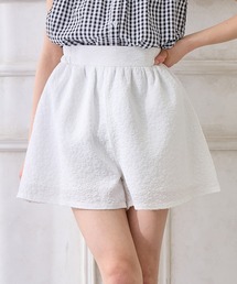 cross marche（クロスマルシェ）の「エンボスキュロットパンツ（その他パンツ）」