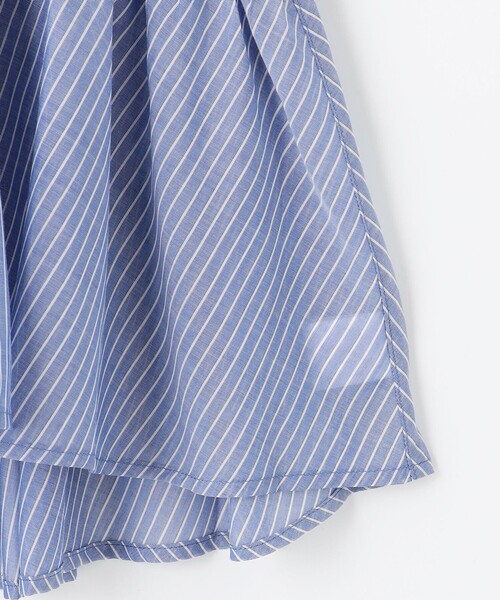 ANY（エニィ）の「半袖ティアードブラウス（シャツ/ブラウス・レディース・グレー系1/ホワイト系1/ネイビー系1・4）」の14枚目の写真