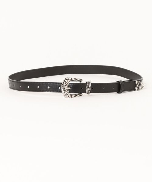 LOVALOT（ラバロット）の「フェイクレザーウエスタンベルト105㎝（ベルト・レディース・ダークブラウン/ブラウン/ブラック・FREE）」の12枚目の写真