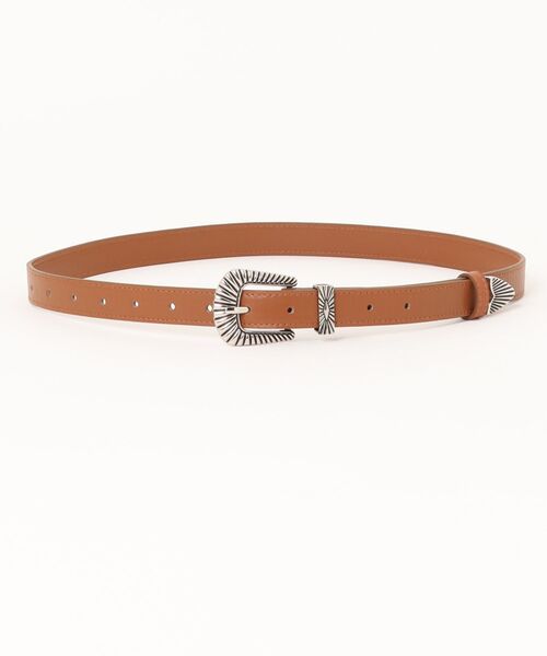 LOVALOT（ラバロット）の「フェイクレザーウエスタンベルト105㎝（ベルト・レディース・ダークブラウン/ブラウン/ブラック・FREE）」の14枚目の写真