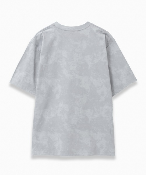 NAVY(ネイビー)の「NAVY 【接触冷感・吸水速乾】ドライストレッチ総柄Tシャツ(Tシャツ/カットソー・メンズ・ネイビー/ブルー/ライトグレー/ブラック・XL/L/M/S)」の8枚目の写真