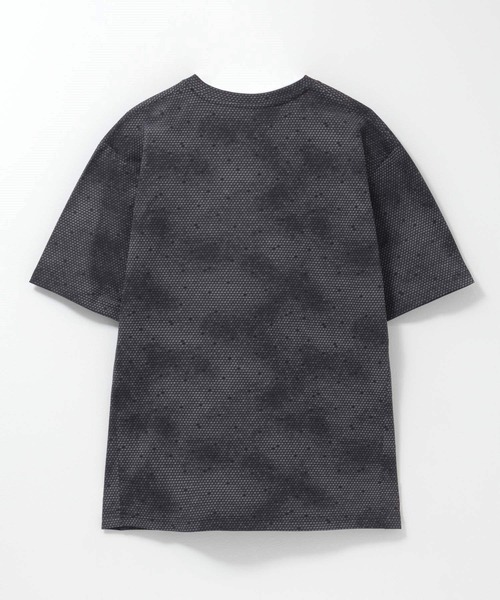 NAVY(ネイビー)の「NAVY 【接触冷感・吸水速乾】ドライストレッチ総柄Tシャツ(Tシャツ/カットソー・メンズ・ネイビー/ブルー/ライトグレー/ブラック・XL/L/M/S)」の10枚目の写真