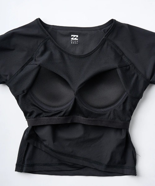 セール】BILLABONG レディース UTILITY BRA CUP SS TEE ラッシュ