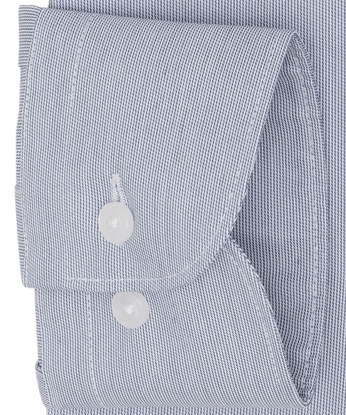 TOKYO SHIRTS（トウキョウシャツ）の「形態安定ノンアイロン ワイド 長袖ビジネスワイシャツ（ビジネスシャツ・メンズ・ブルー・首回り37cm-裄丈80cm/首回り37cm-裄丈84cm/首回り39cm-裄丈80cm/首回り39cm-裄丈84cm/首回り41cm-裄丈82cm/首回り41cm-裄丈86cm/首回り42cm-裄丈82cm/首回り42cm-裄丈86cm/首回り43cm-裄丈82cm/首回り43cm-裄丈86cm）」の3枚目の写真