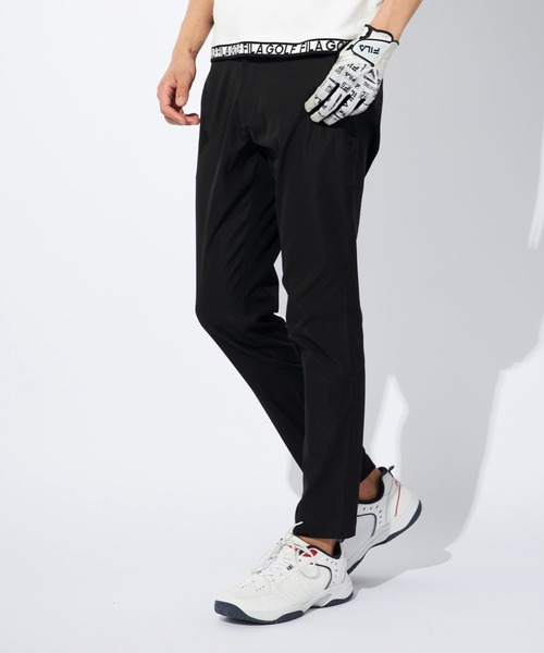FILA GOLF(フィラゴルフ )の「【NET限定】9分丈テーパードパンツ(その他パンツ・メンズ・ブラック/ネイビー/ホワイト・90/86/82/78)」の1枚目の写真