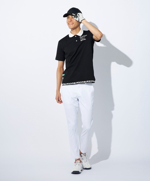 FILA GOLF(フィラゴルフ )の「【NET限定】9分丈テーパードパンツ(その他パンツ・メンズ・ブラック/ネイビー/ホワイト・90/86/82/78)」の14枚目の写真