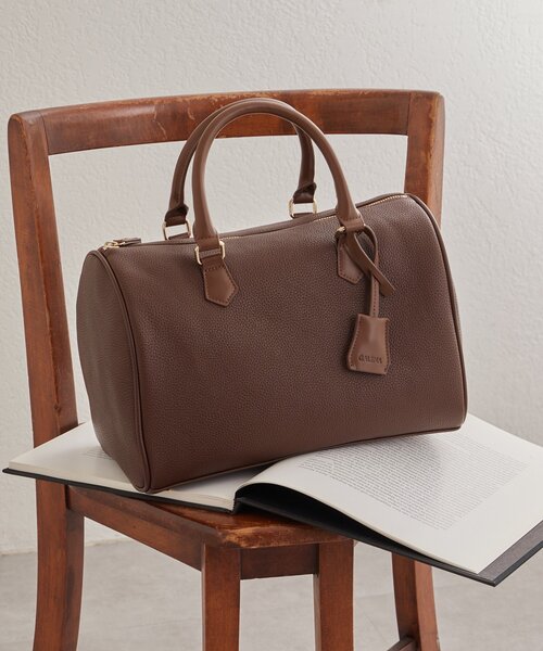 LOUNGEDRESS（ラウンジドレス）の「【GALENA/ガレナ】ボストンバッグ（ボストンバッグ・レディース・ブラウン/ブラック・FREE）」の3枚目の写真