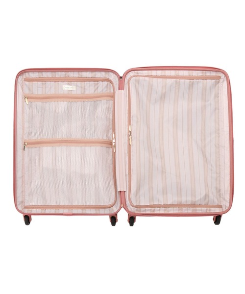 Jewelna Rose（ジュエルナローズ）の「フォギージュエルトローリー 65L 05092（スーツケース/キャリーバッグ・レディース・ライトブルー/ホワイト/ピンク・FREE）」の7枚目の写真