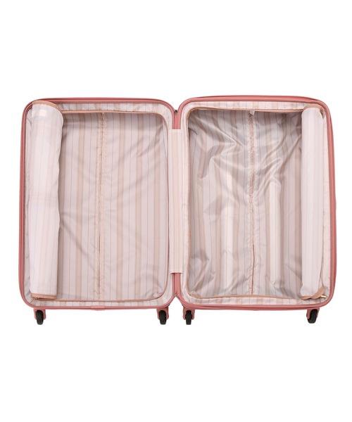 Jewelna Rose（ジュエルナローズ）の「フォギージュエルトローリー 65L 05092（スーツケース/キャリーバッグ・レディース・ライトブルー/ホワイト/ピンク・FREE）」の8枚目の写真