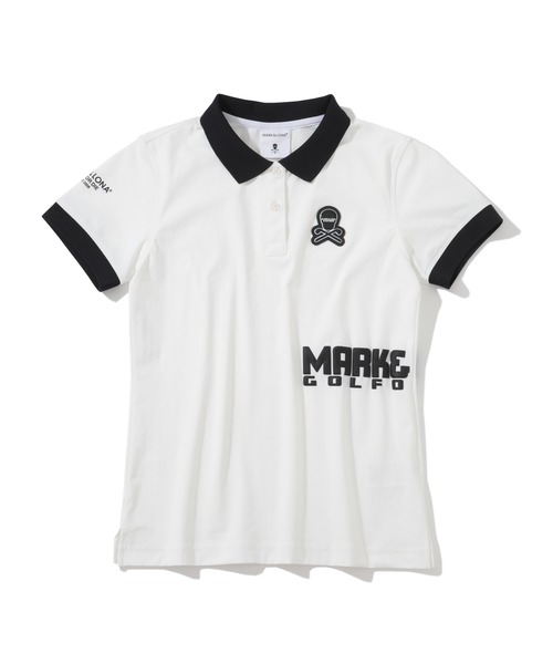 MARK & LONA(マークアンドロナ)の「Sofie Performance Polo | WOMEN(ポロシャツ・レディース・イエロー/ホワイト・36/38)」の2枚目の写真