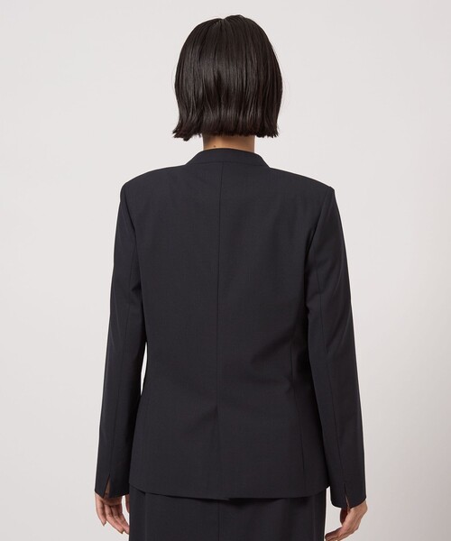 セール】カチリラ ノーラペル ジャケット -ウォッシャブル・ストレッチ